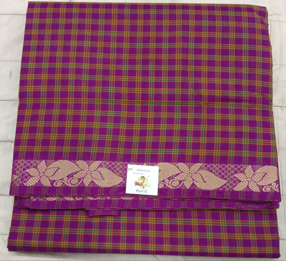 Chettinadu / Karaikudi cotton 10yards madisar