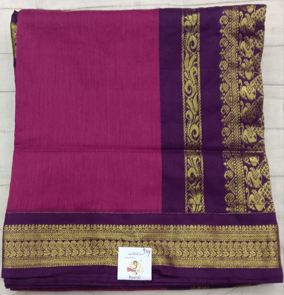 Kalyani Cotton Plain 9.5yardz