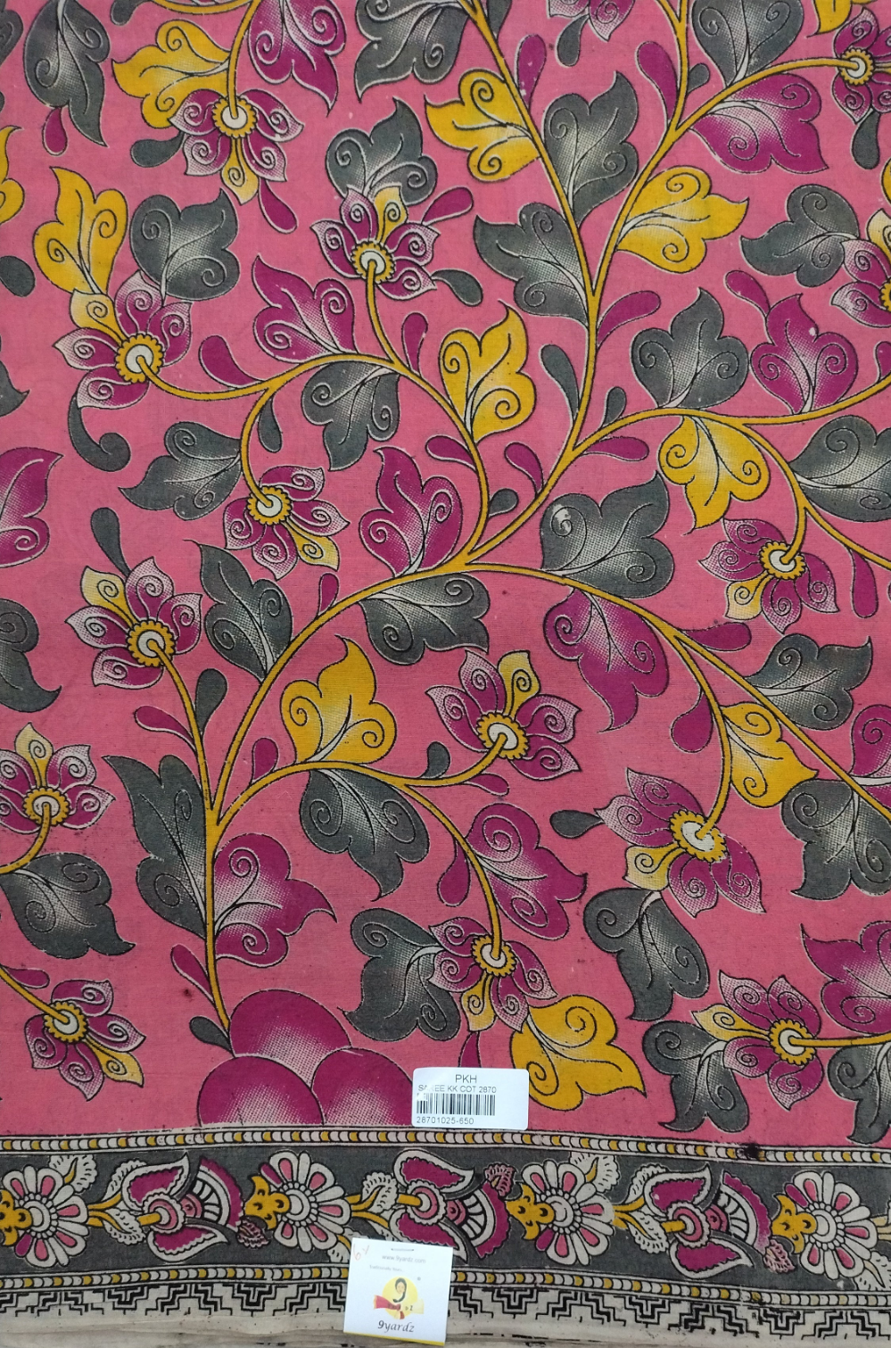 Kalamkari cotton 6yardz