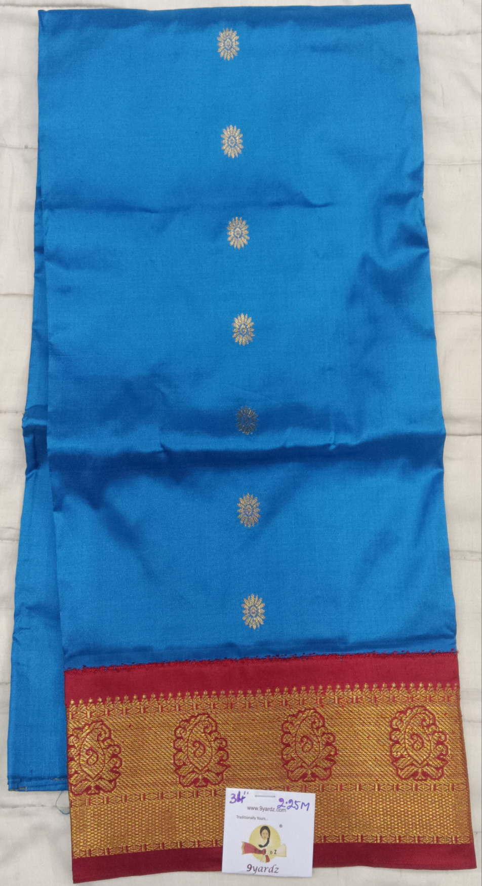 Pattu Pavadai Pure silk 34"