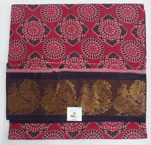 Load image into Gallery viewer, Kalamkari Printed Sungudi 10 yards