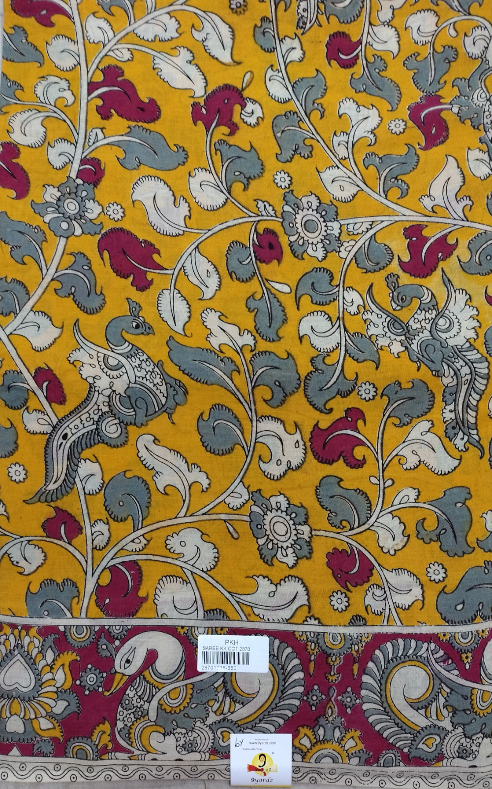 Kalamkari cotton 6yardz