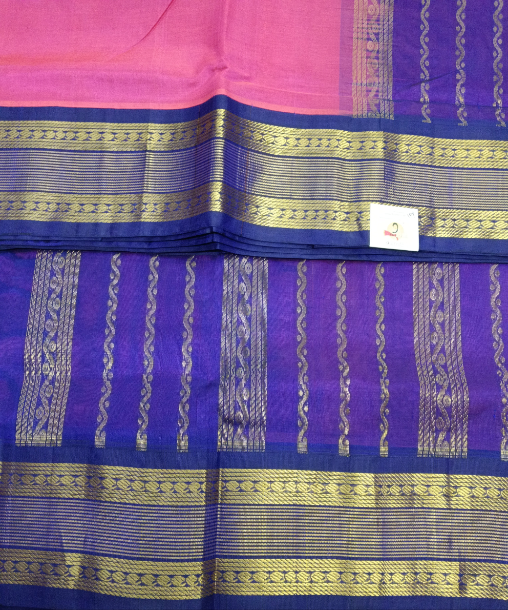 Pure silk cotton -Korvai 10yards madisar