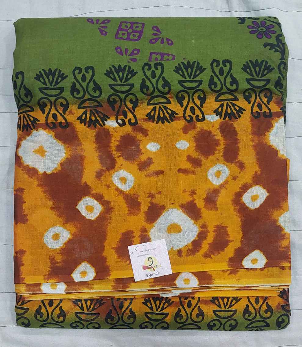Erode cotton 10.5 yards madisar