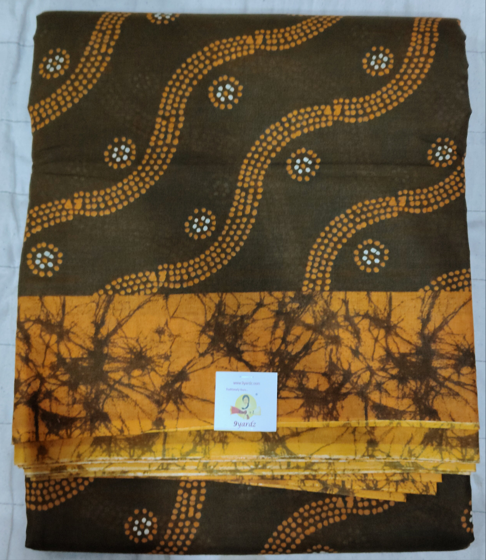 Erode cotton 10.5 yards Madisar