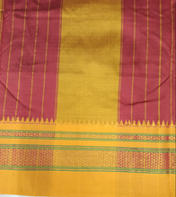 Load image into Gallery viewer, Ikkal embossed sarees madisar 10yardz