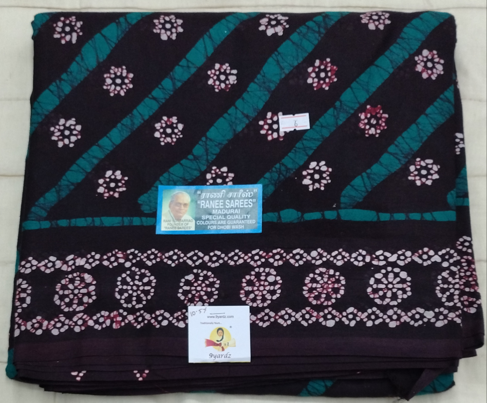 Ranee voyal saree 10.5yardz(9.5mtrs)