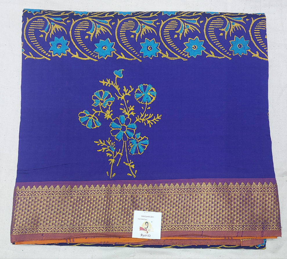 Semi Silk cotton printed Madisar