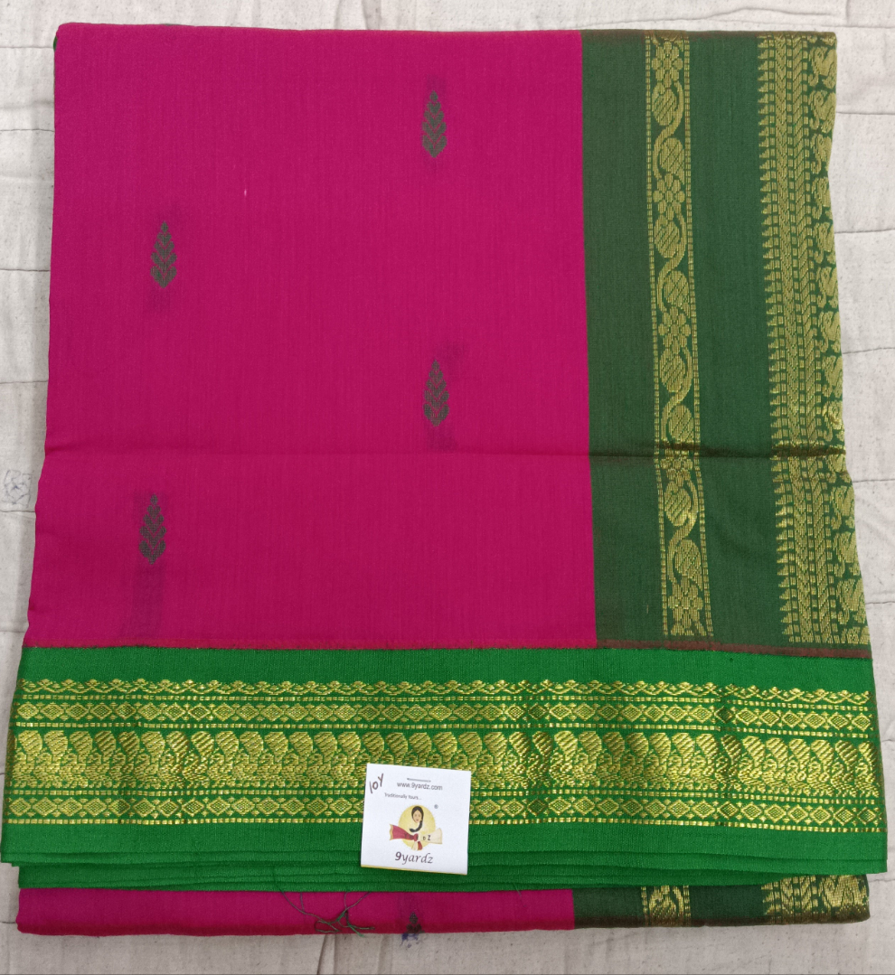 Kalyani Cotton Butta  9.5yardz
