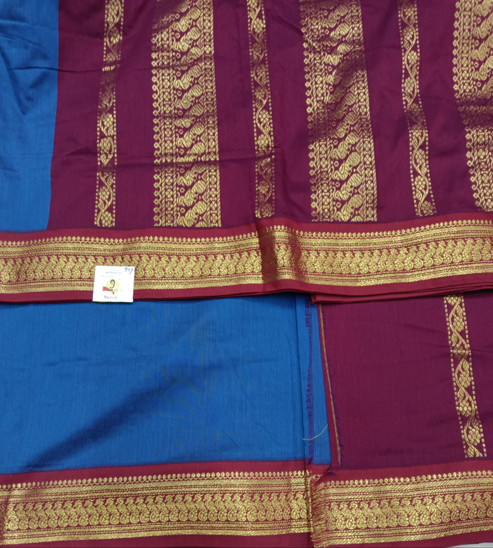 Kalyani Cotton Plain 9.5yardz