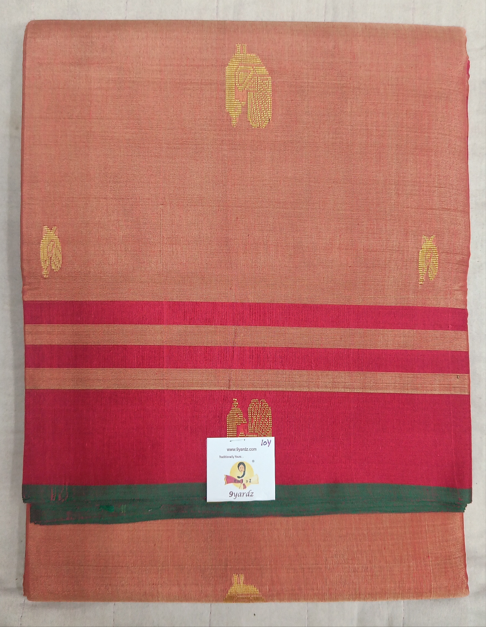 Devendra 10yards Body  Embossed