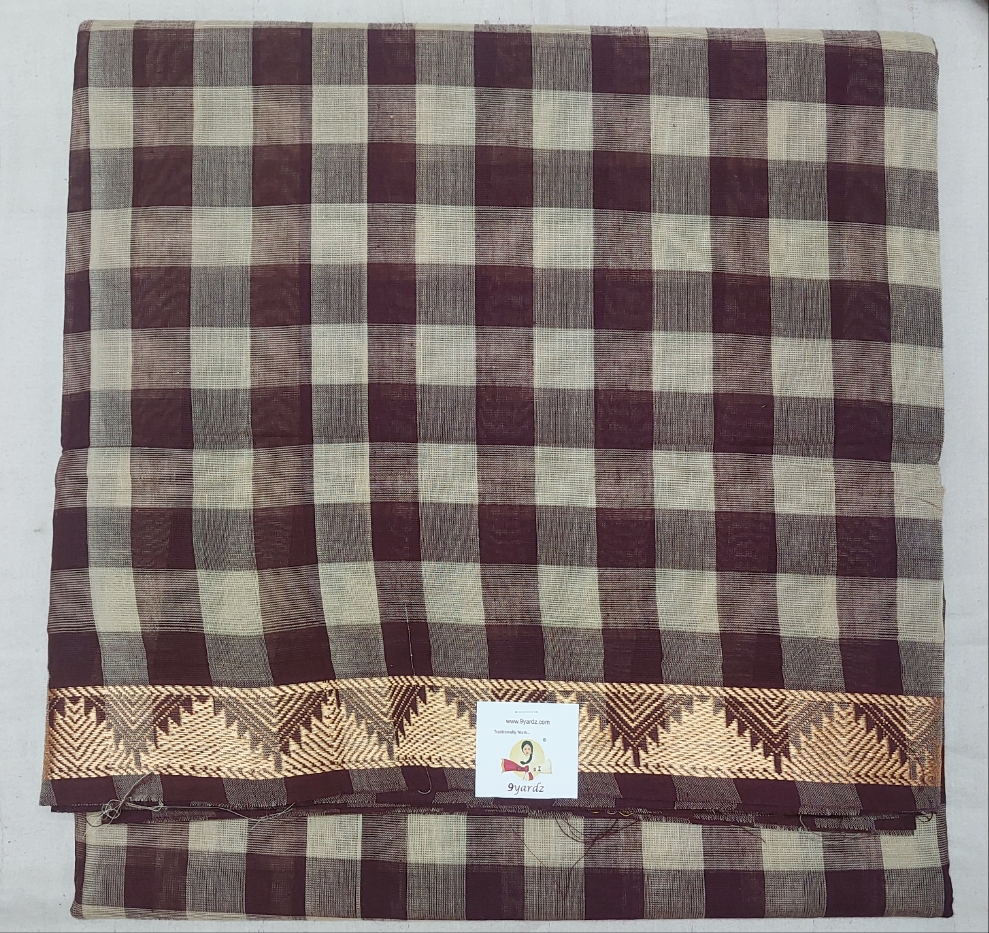 Chettinadu / Karaikudi cotton 10.5 yards madisar