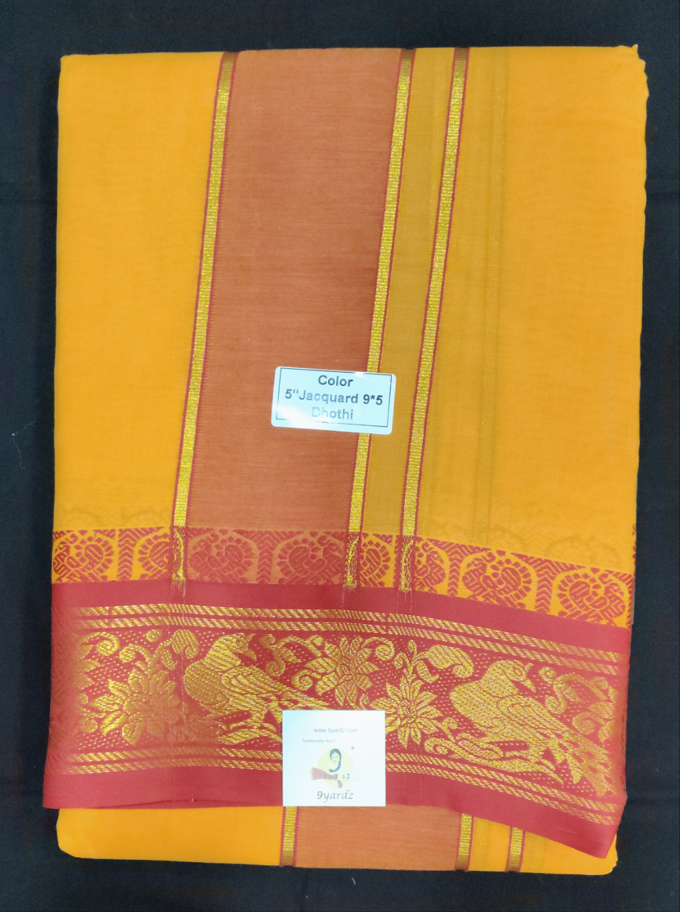 Cotton Colour  Dhothi 9*5
