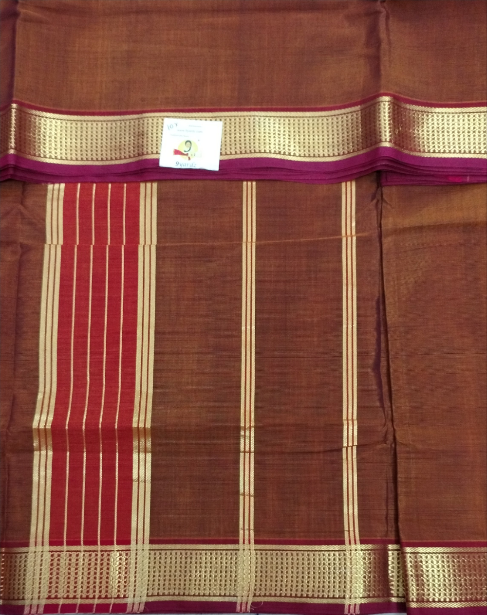 Devendra 60K border saree 10yards