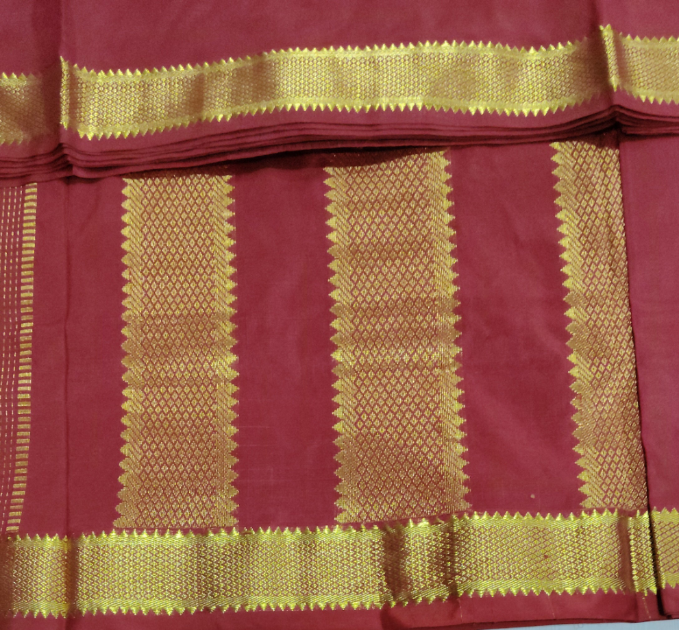 Pure silk madisar 9.5yards