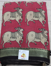 Load image into Gallery viewer, Kalamkari Silk 6yardz