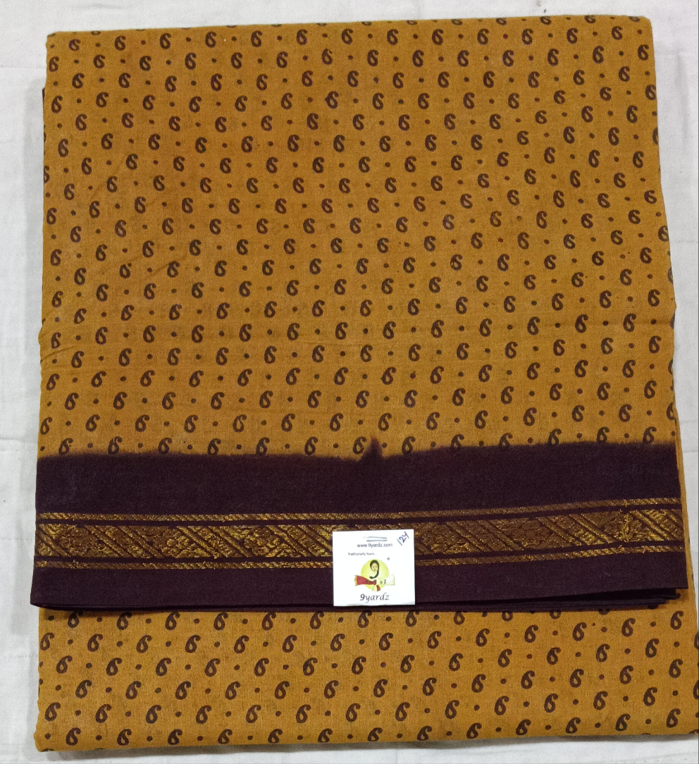 Sungudi cotton 12 yardz