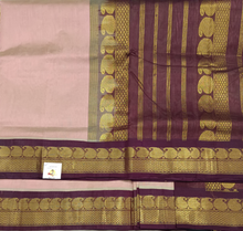 Load image into Gallery viewer, Pure silk cotton -Korvai 10yards madisar