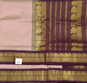 Pure silk cotton -Korvai 10yards madisar