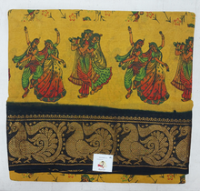 Load image into Gallery viewer, Kalamkari Printed Sungudi 10 yards