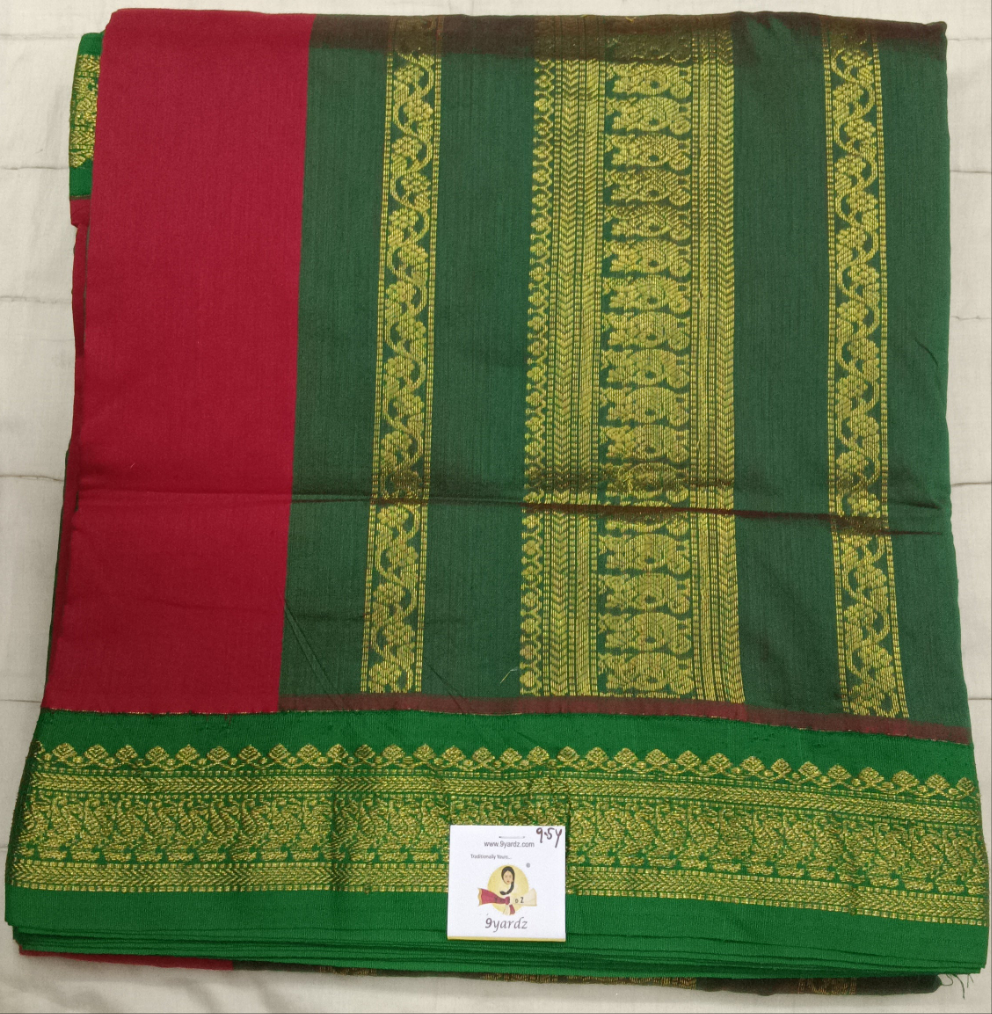 Kalyani Cotton Plain 9.5yardz