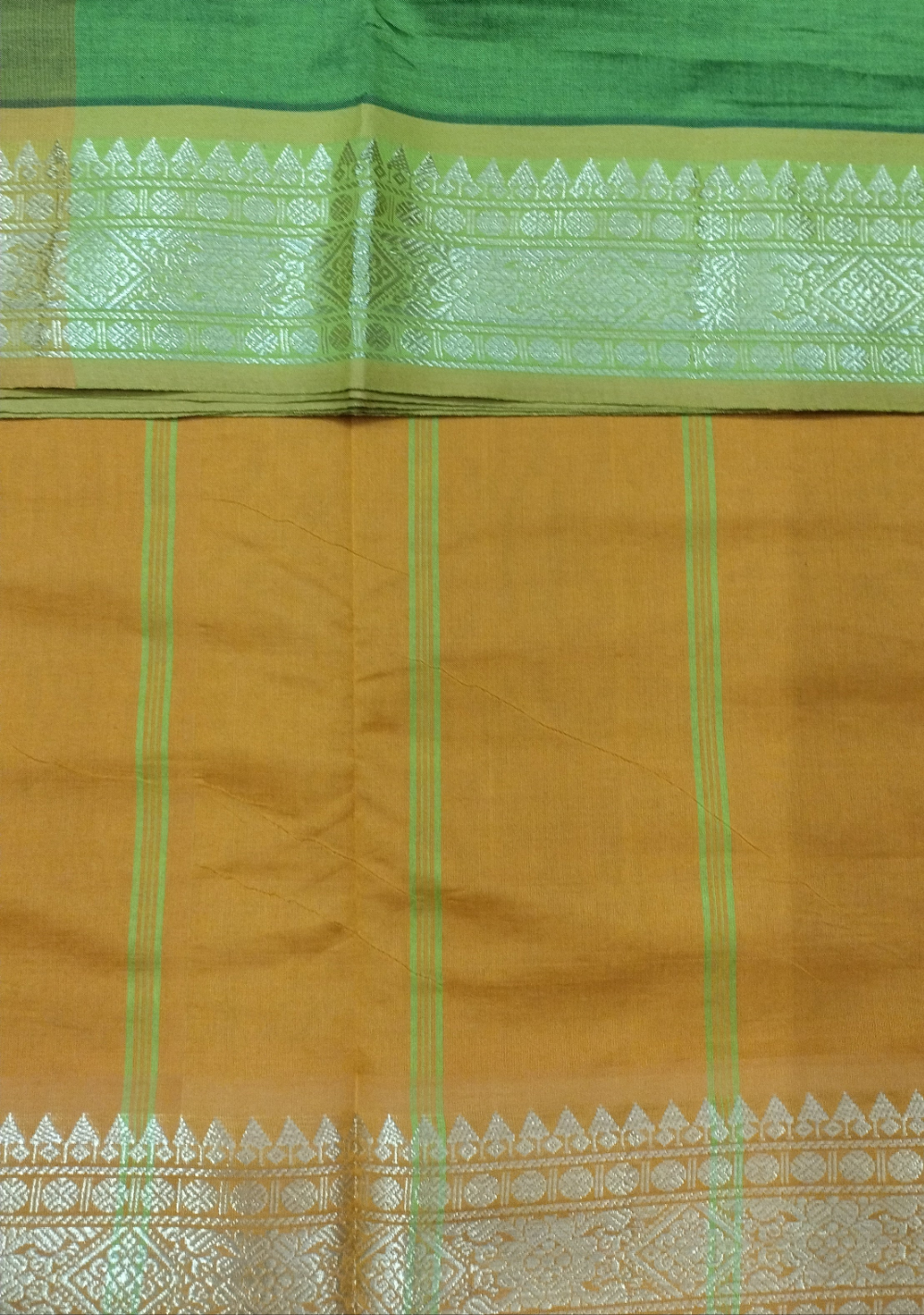 Semi silk Plain 6Yards