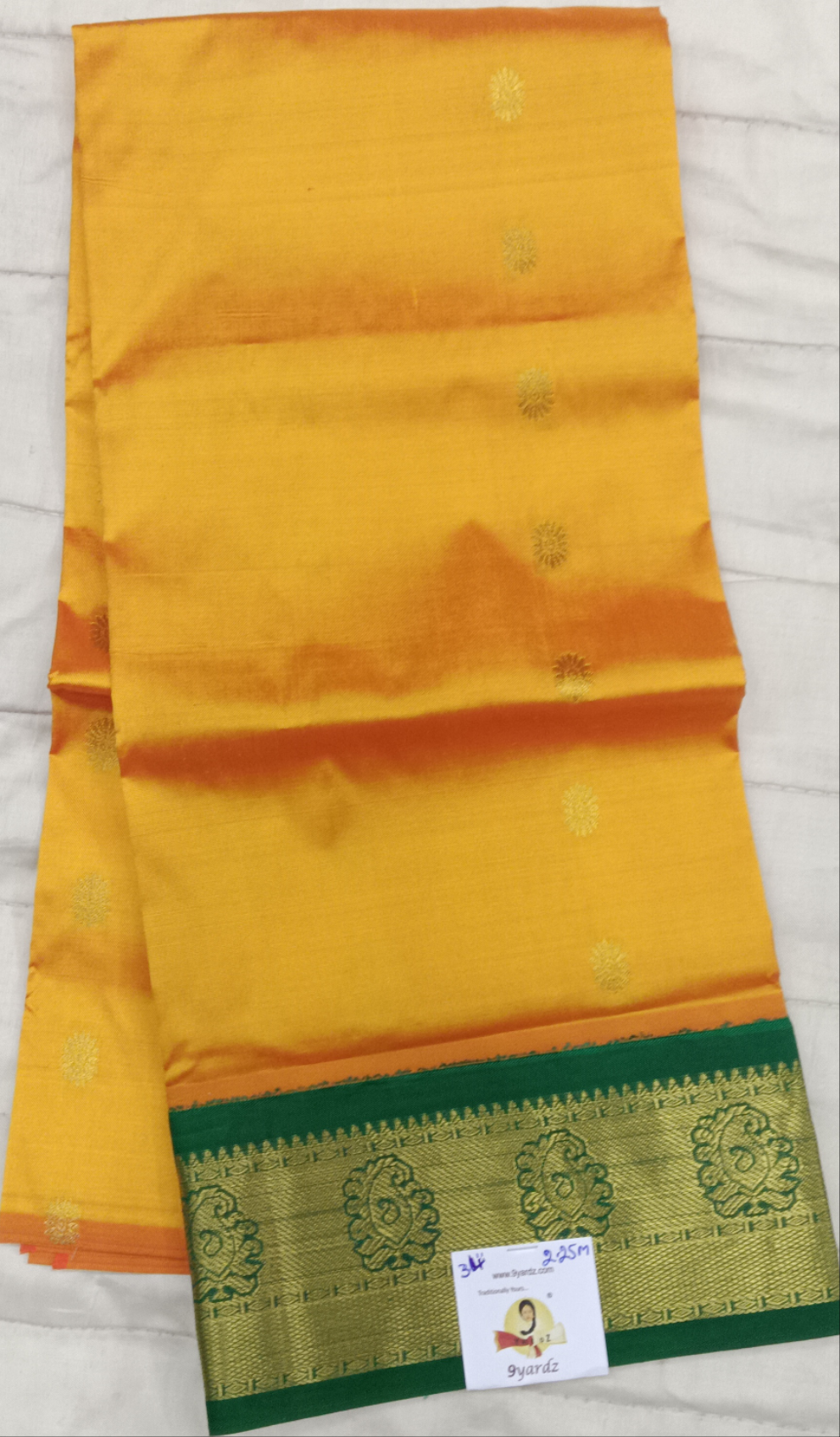 Pattu Pavadai Pure silk 34"