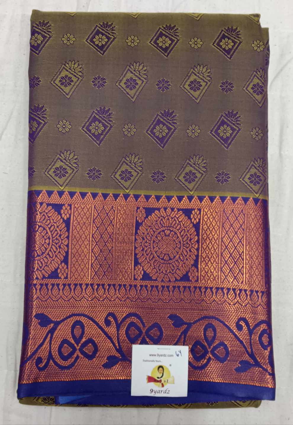 Rich poly Silk 6yardz