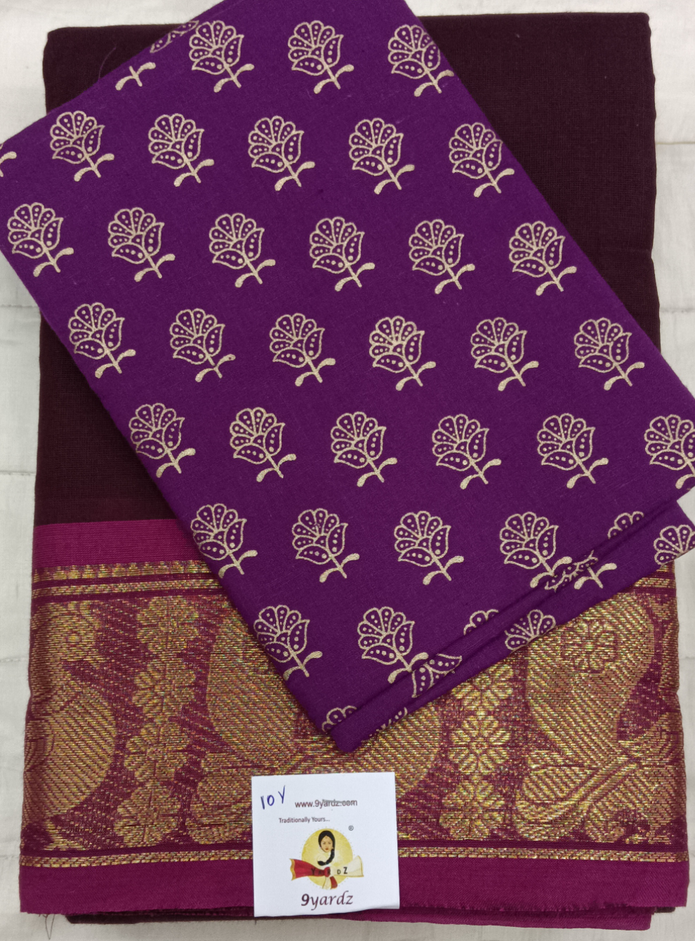 Arupukottai cotton 10 yards madisar