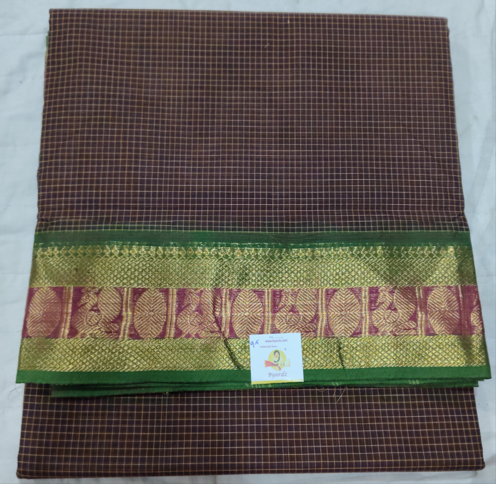 Chettinadu / Karaikudi cotton 9.5yards madisar