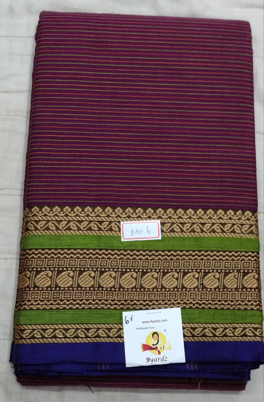 Chettinadu cotton 6yards