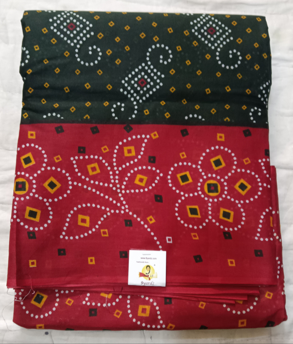 Erode cotton 10.5 yards Madisar