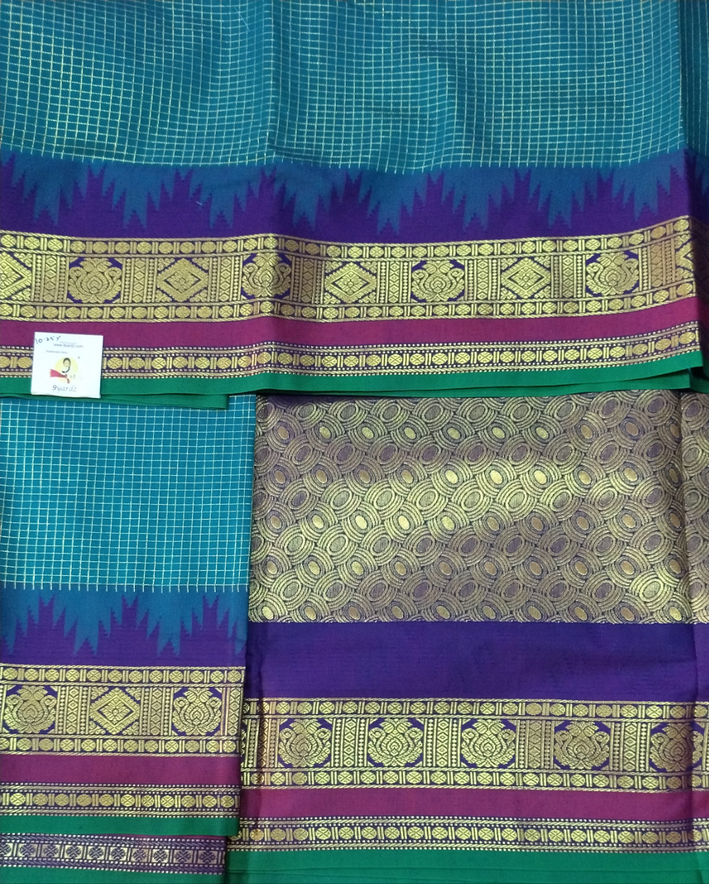 Akshaya cotton 10.25 yards madisar