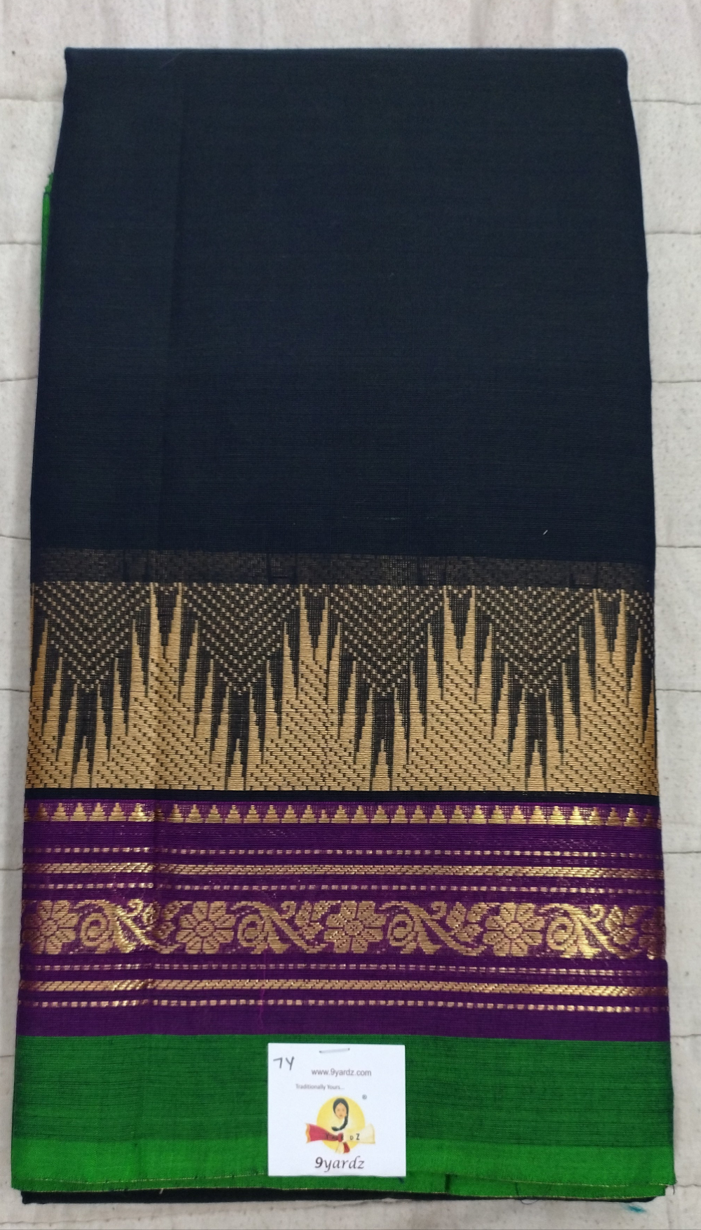 Chettinadu cotton 7yardz