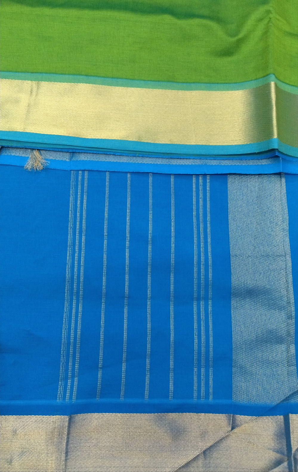 Semi silk Embossed 6Yards