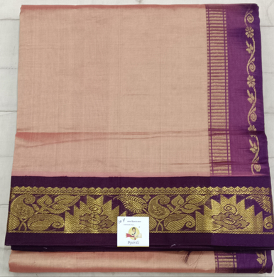 Semi Silk cotton Korvai Madisar