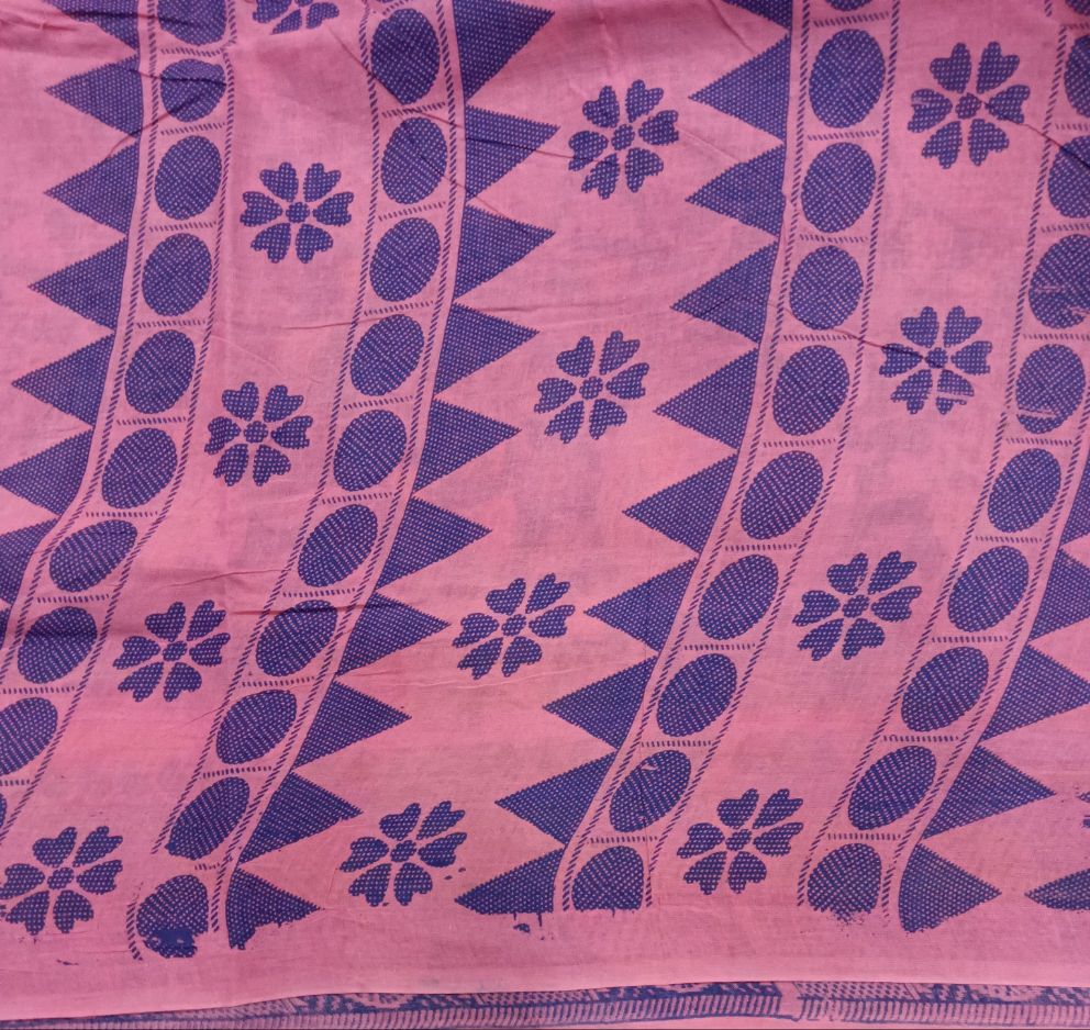 Sungudi cotton 10.5yards 49"