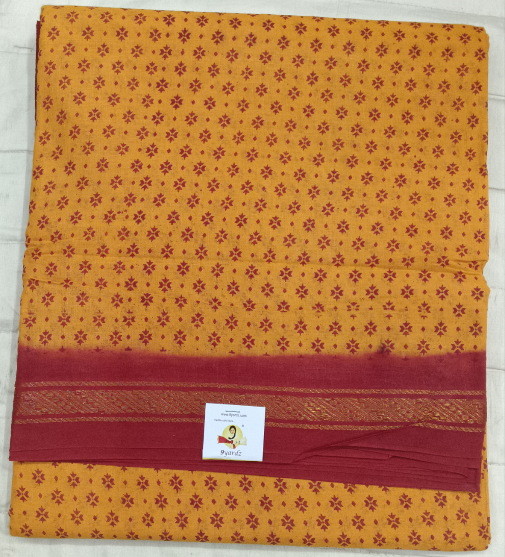 Sungudi cotton 12 yardz