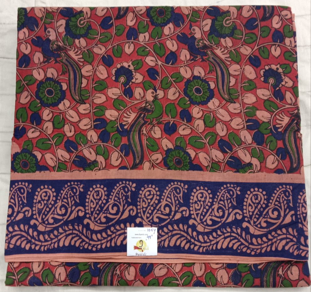 Sungudi cotton 10.5yards 49"