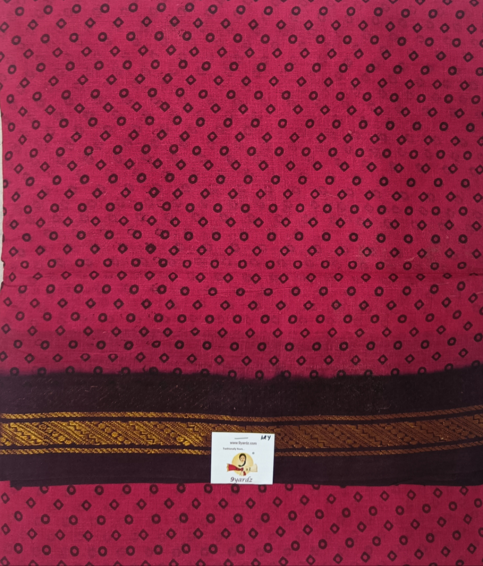 Sungudi cotton 12 yardz
