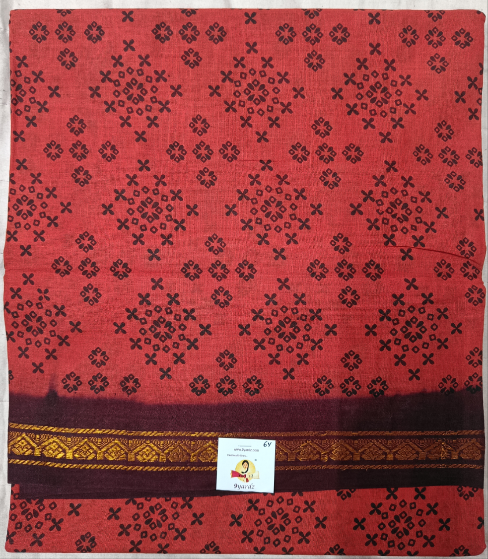 Sungudi cotton 6 yards