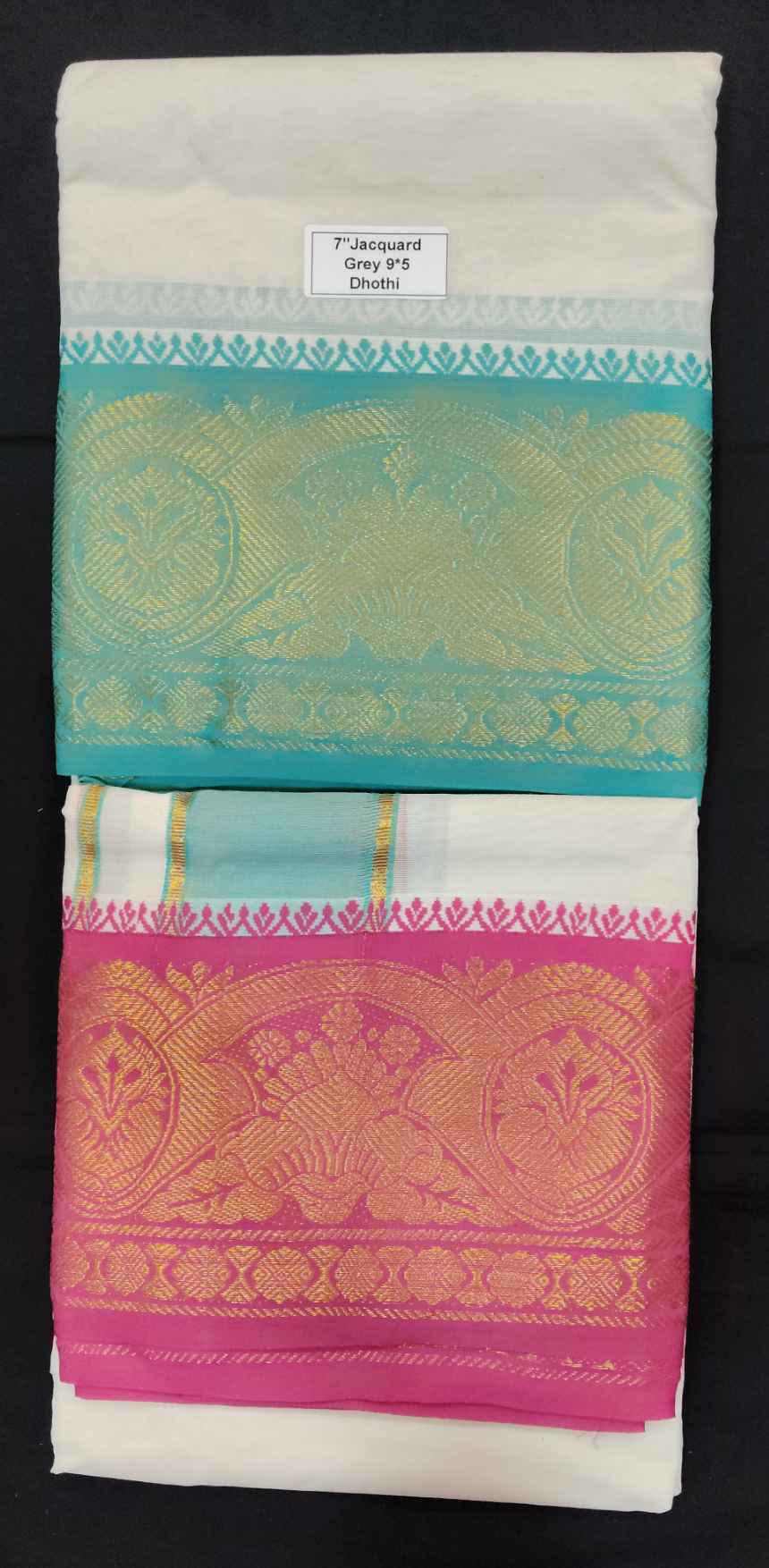 Cotton Dhothi Jacquard 9*5