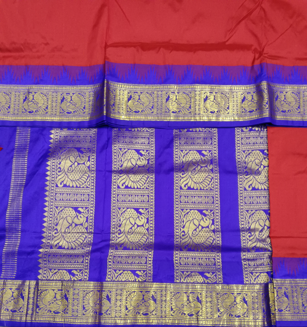 Pure silk 11yardz  saree