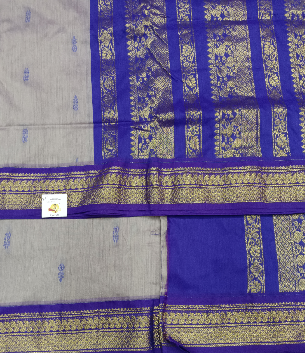 Kalyani Cotton Butta  9.5yardz