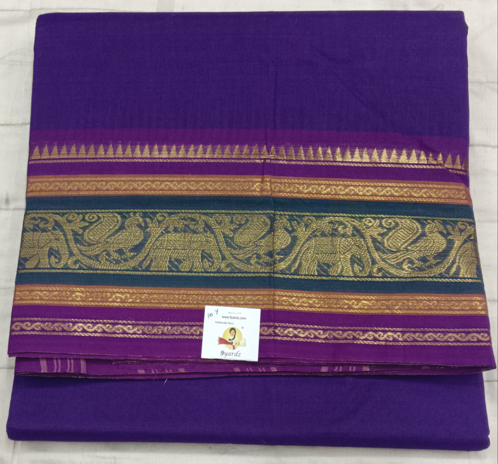 Chettinadu / Karaikudi cotton 10yards madisar