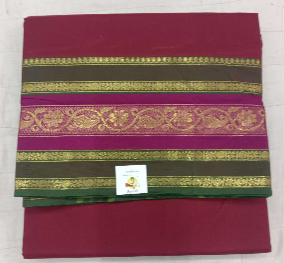 Chettinadu / Karaikudi cotton 10yardz madisar