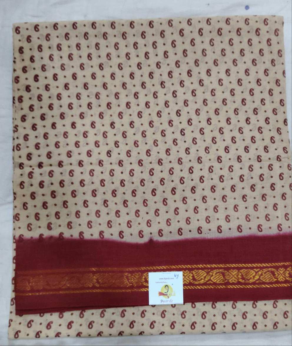 Sungudi cotton 6 yards