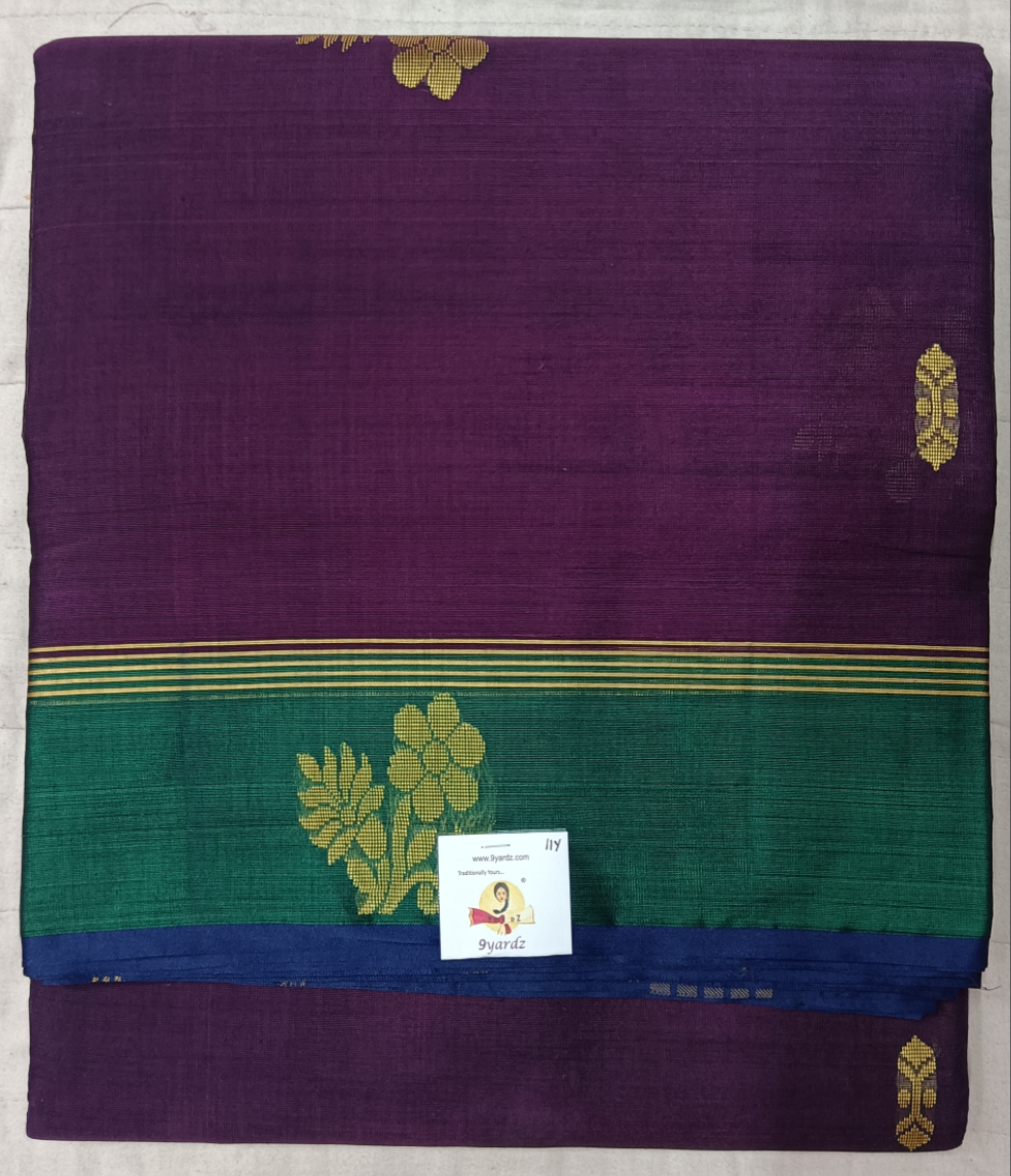 Devendra 11yards Body  Embossed
