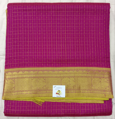 Pure silk cotton -Semi korvai 10yardz