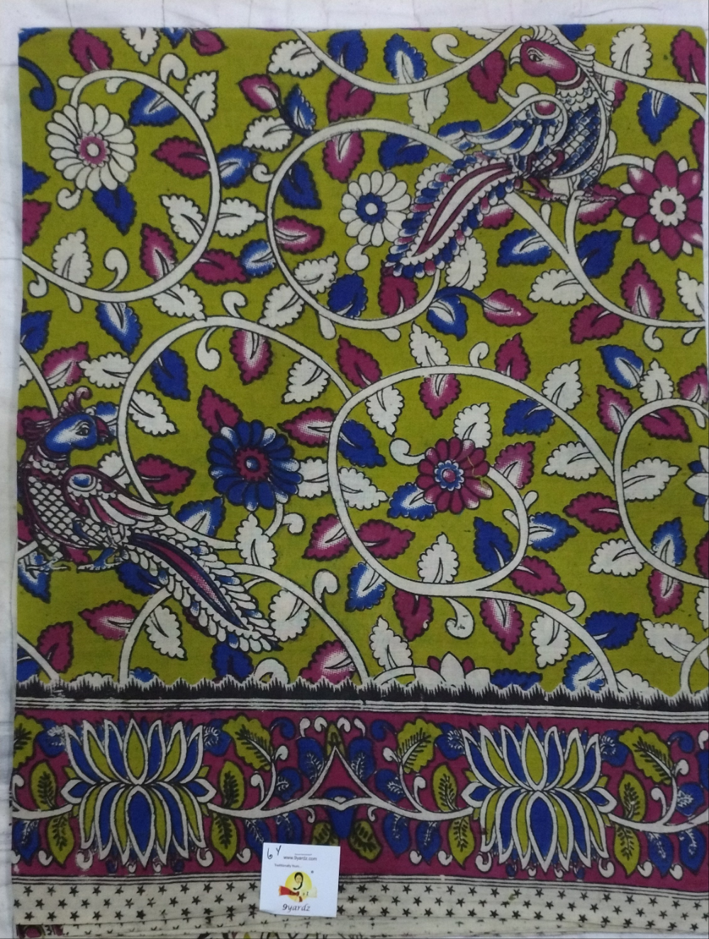 Kalamkari cotton 6yardz